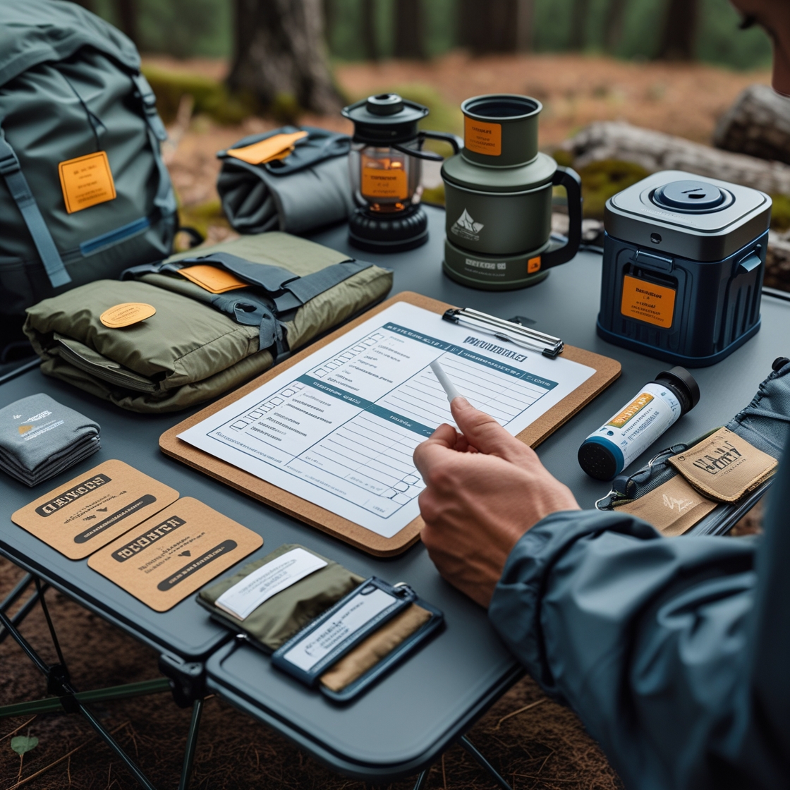 Camping Gear Maintenance Templates