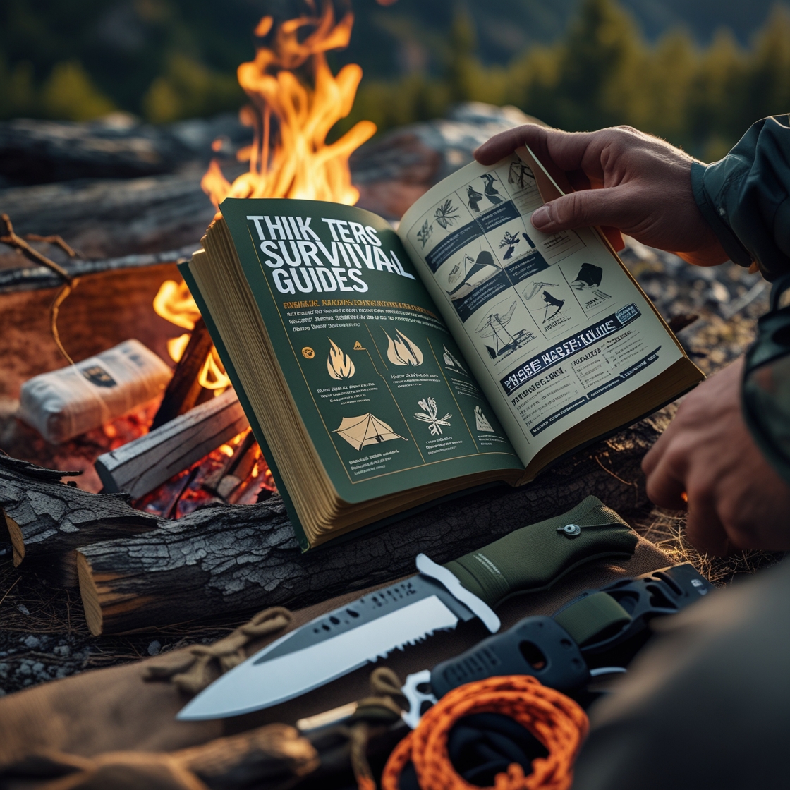 Essential Wilderness Survival Handbook